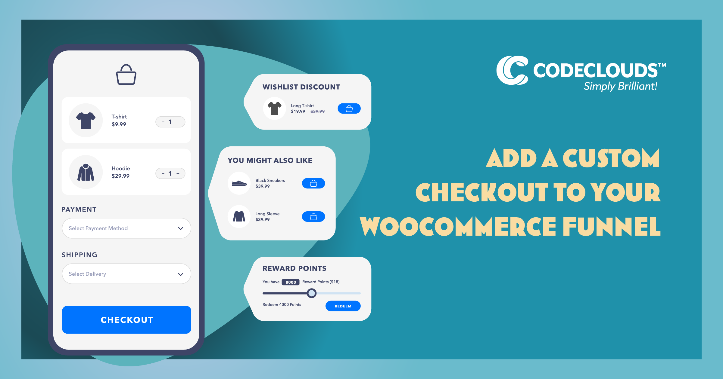 add WooCommerce custom checkout to your online store